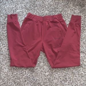 Alphalete Men’s Berry Red/ Burgundy Joggers